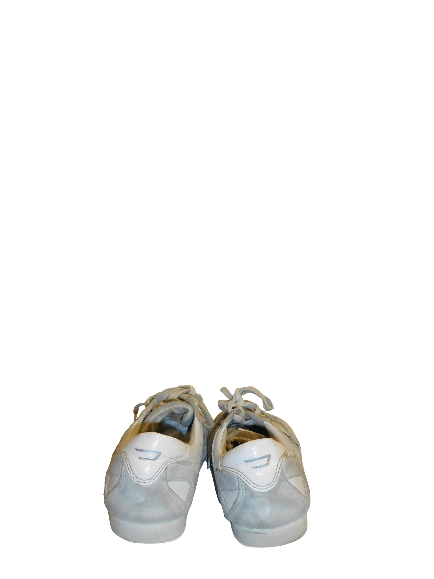 White and Grey Diesel Shoes