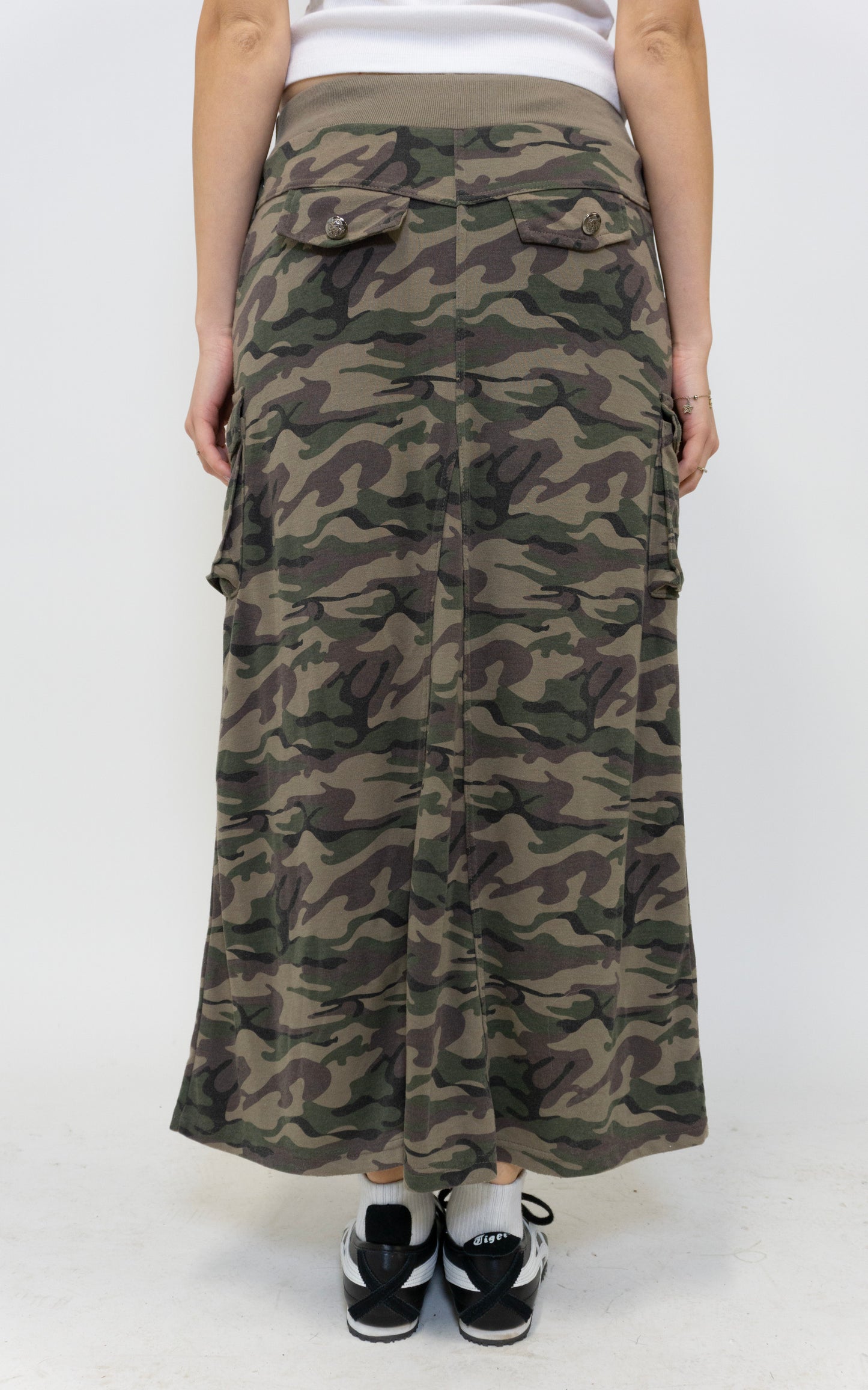 Army Maxi Skirt