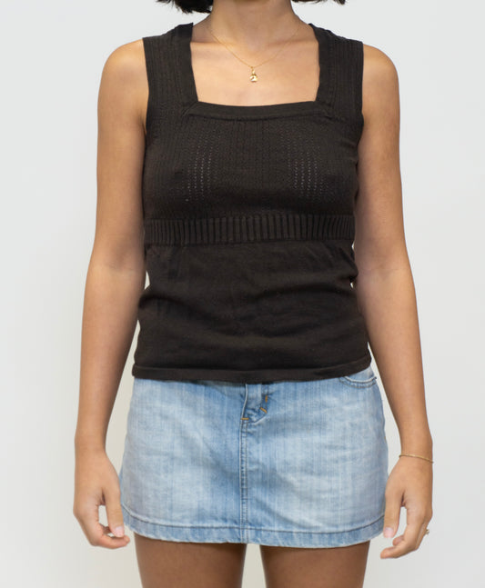 Brown Cinched Cami