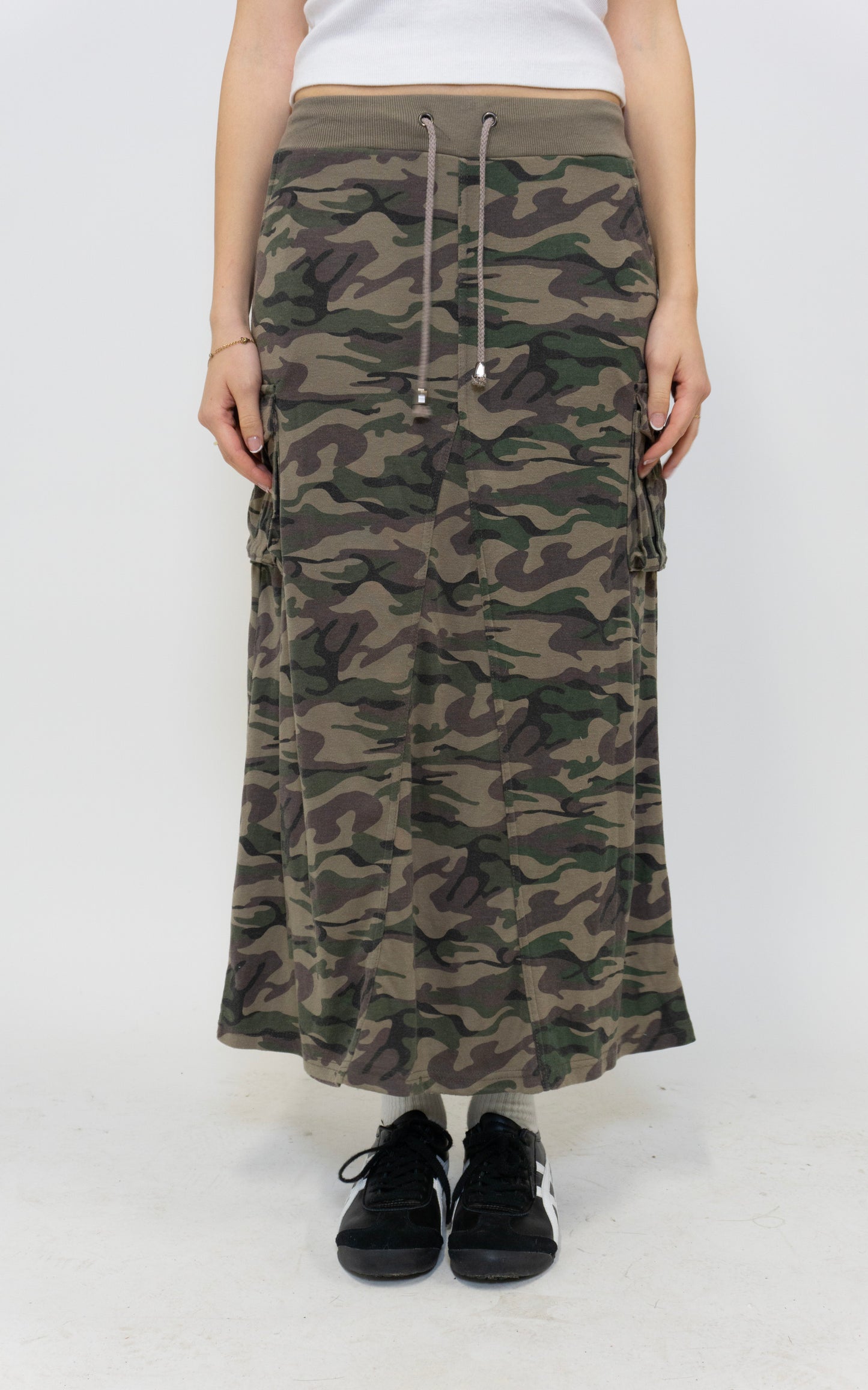 Army Maxi Skirt
