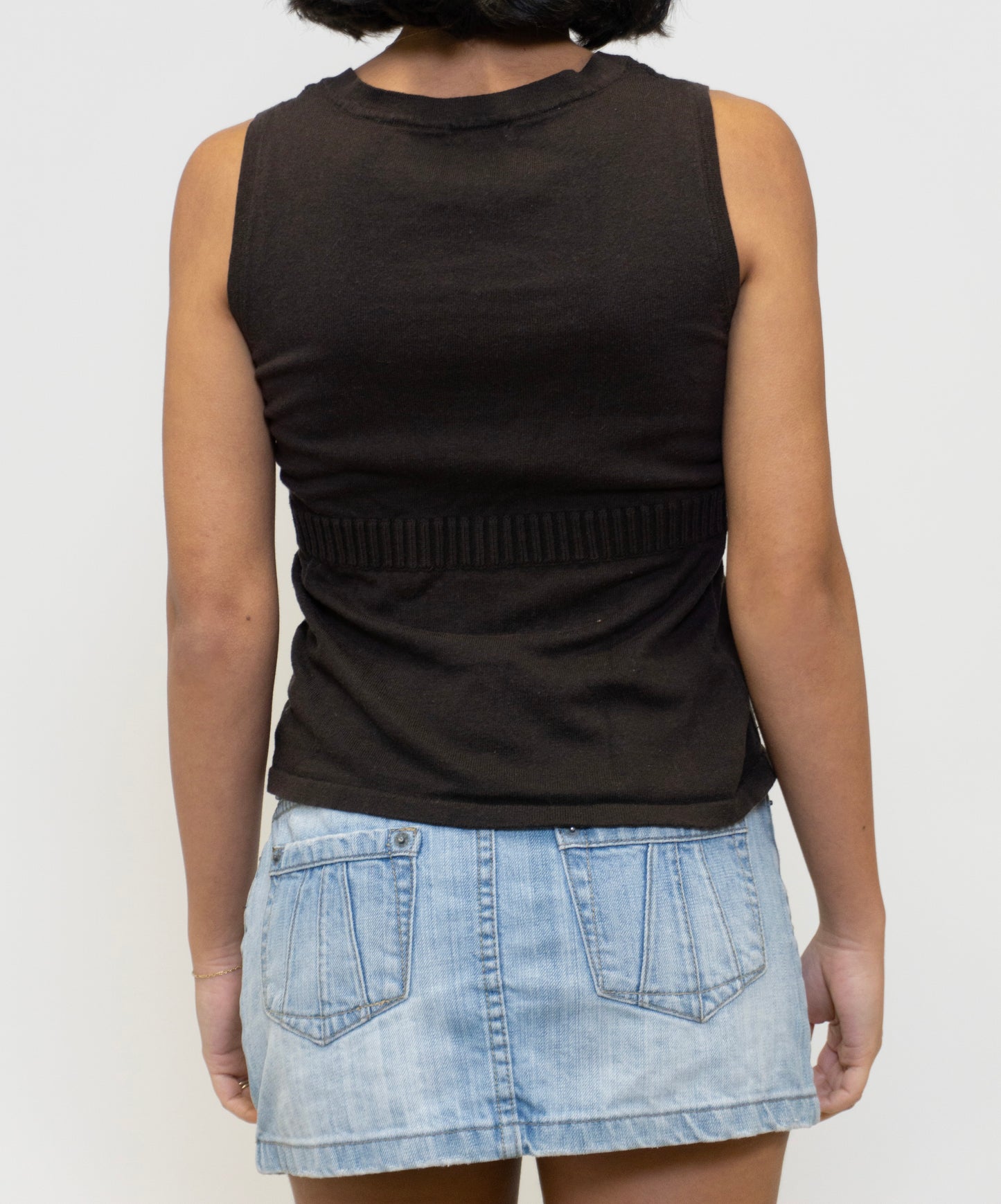 Brown Cinched Cami