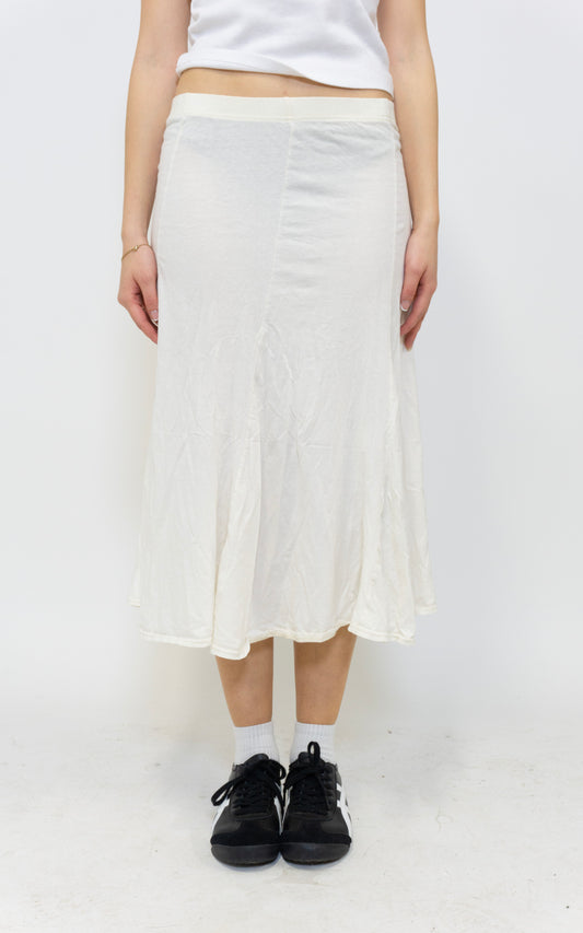 White Long Skirt