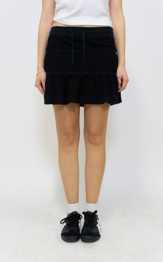 Black Flowy Skirt
