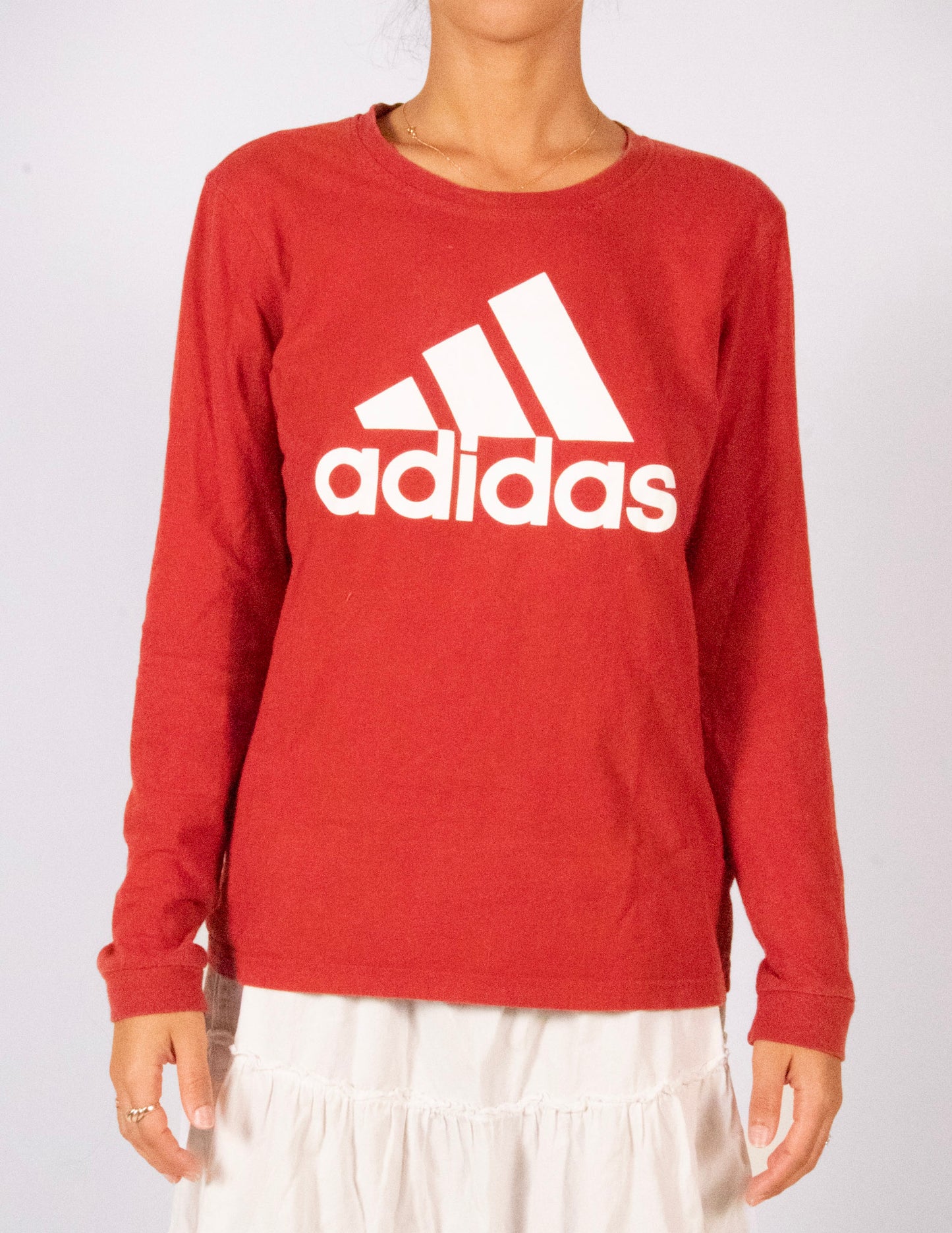 Red Adidas Longsleeve