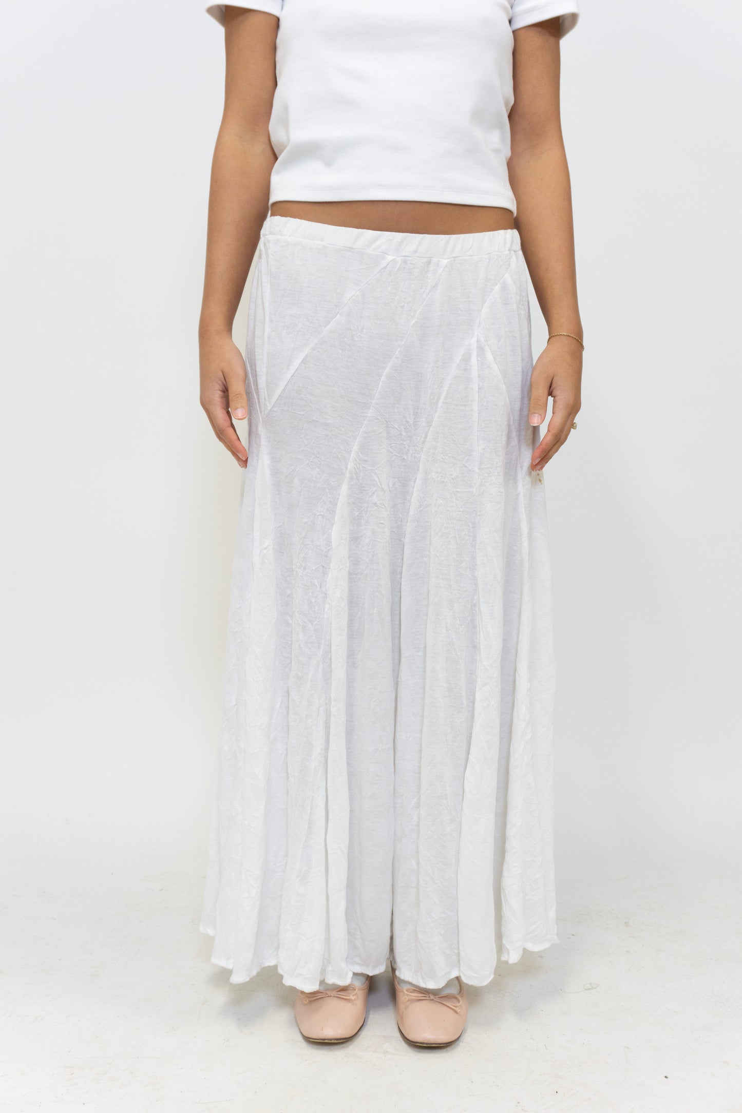 White Maxi Skirt