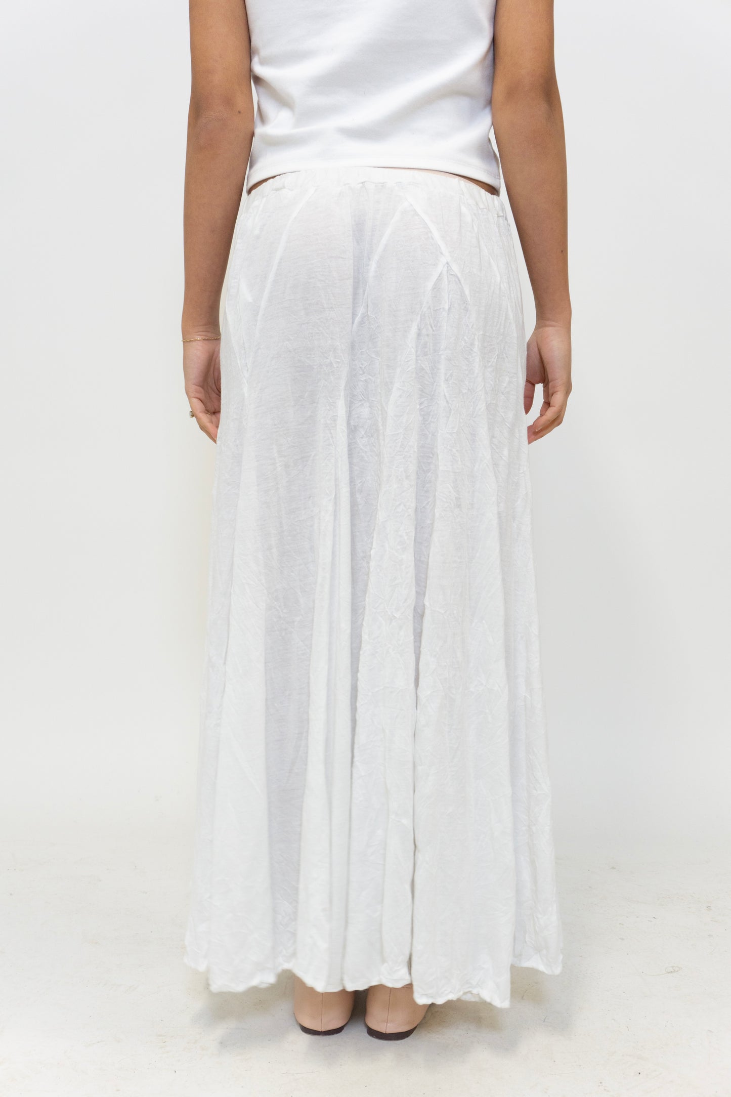 White Maxi Skirt