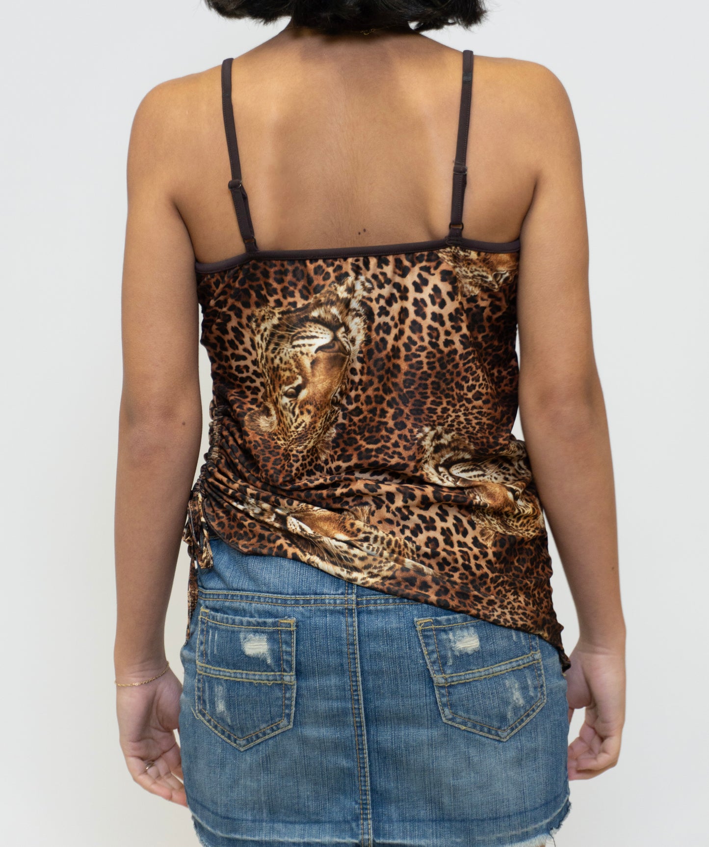 Padded Cheetah Print Cami