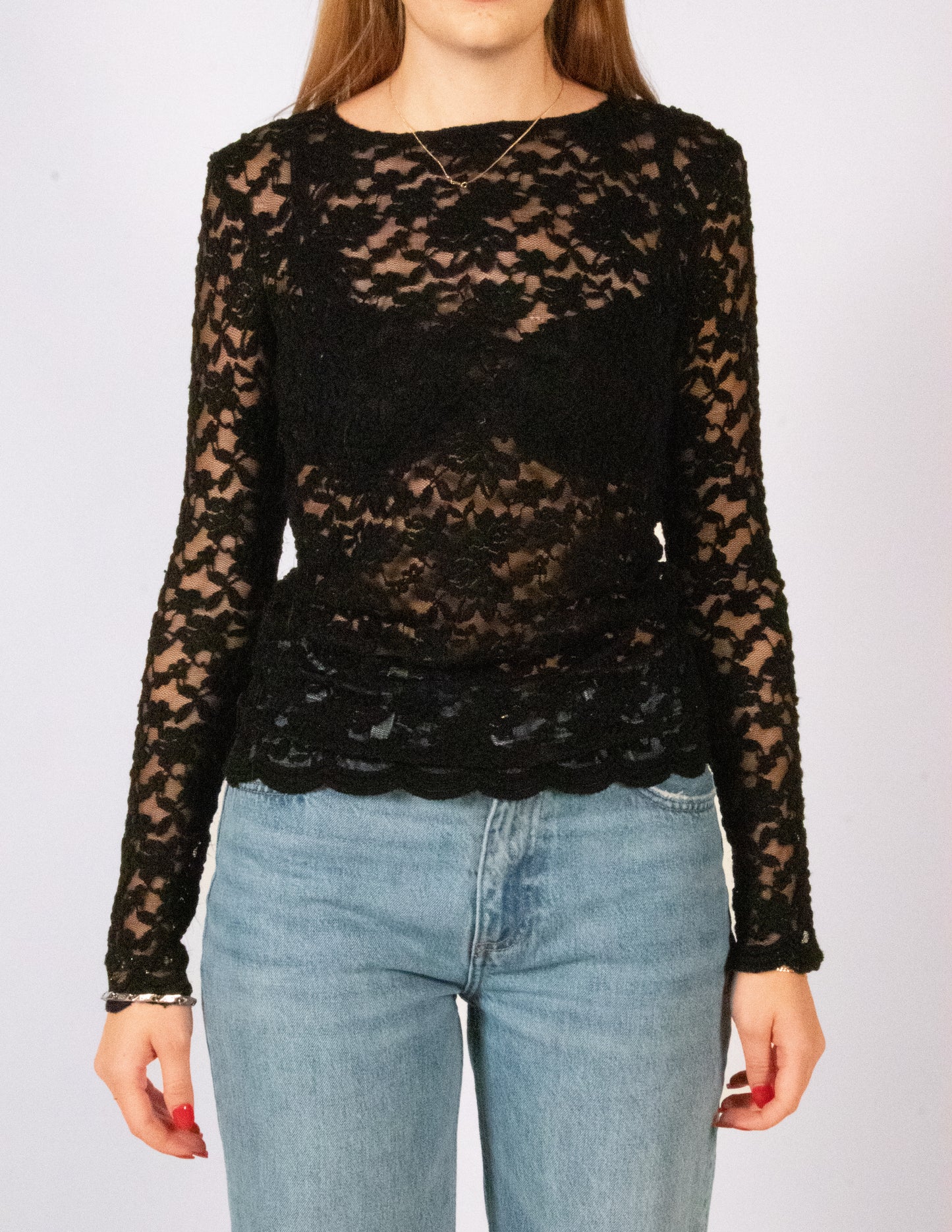 Black Lace Longsleeve