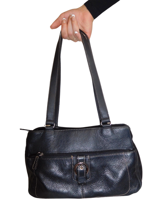 Black Leather Purse