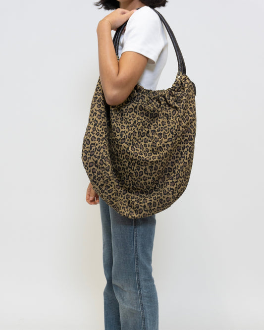 Leopard print bag
