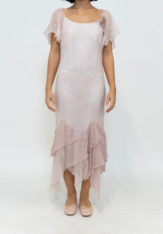 Light Pink Flowy Dress