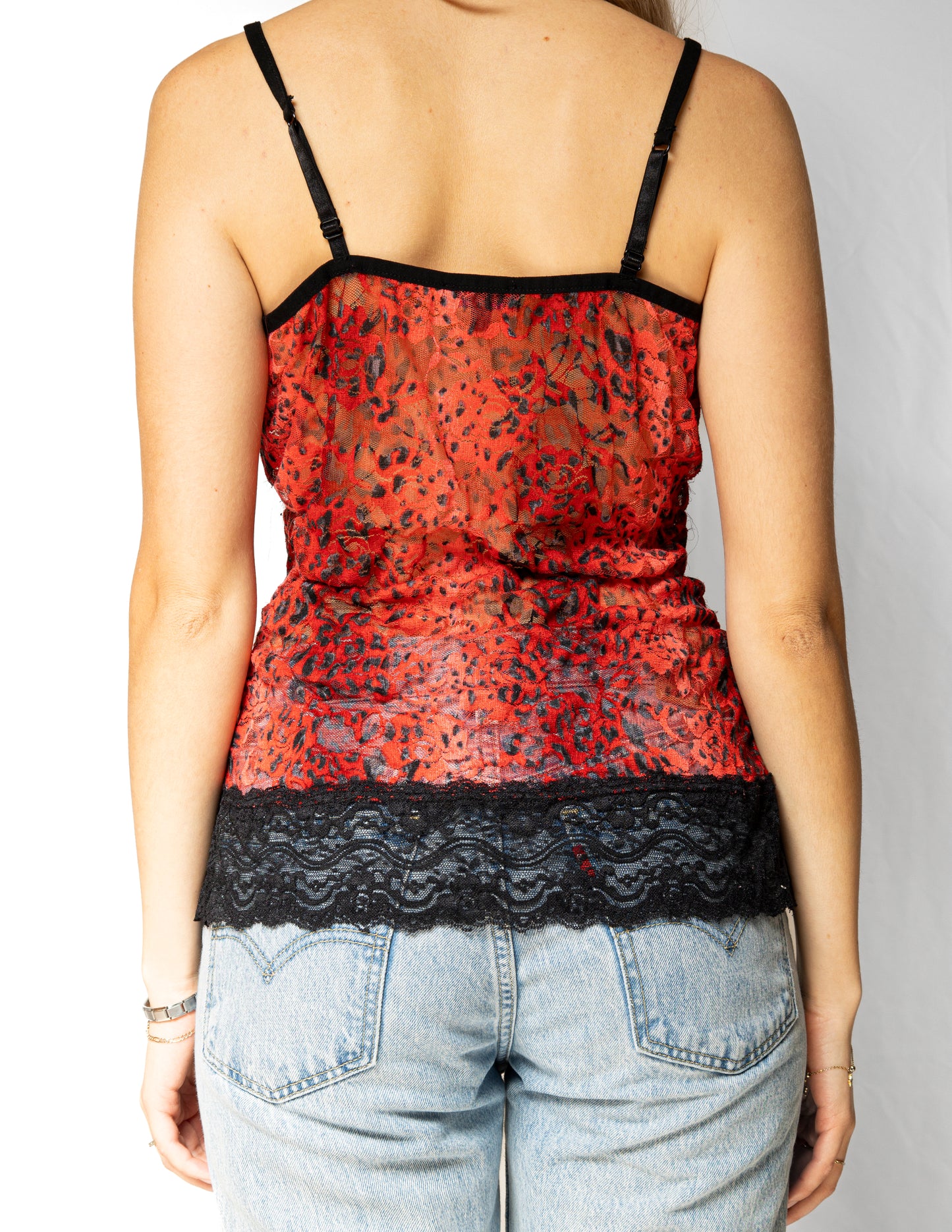 Patterned Lace Cami