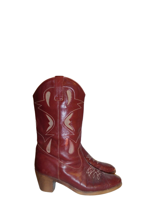 Red Cowboy Boots